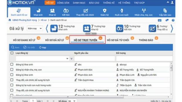 Chọn đúng các mục như hướng dẫn 