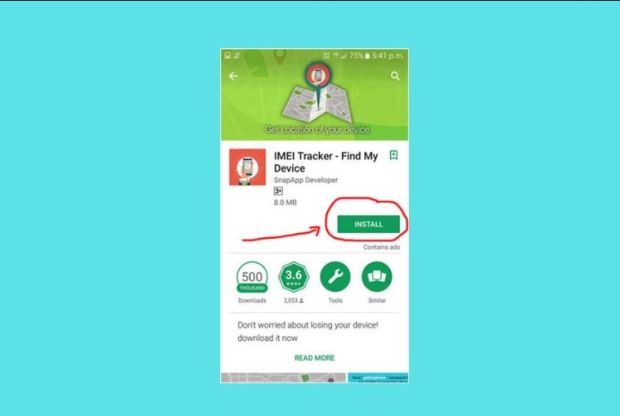 Tải và cài đặt phần mềm IMEI Tracker