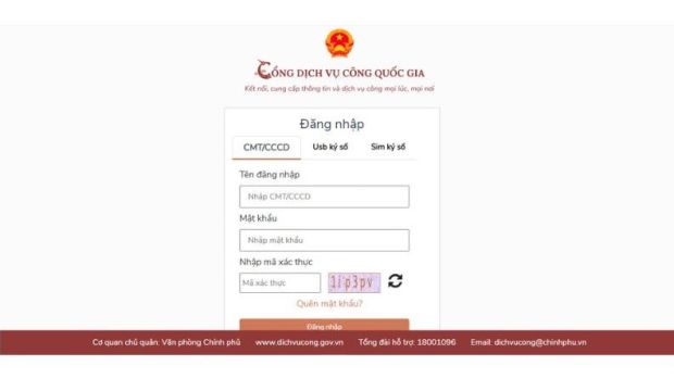 Điền chính xác thông tin