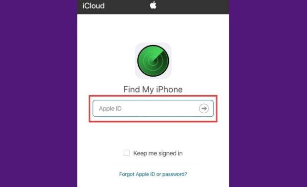 Đăng nhập vào tài khoản ID Apple
