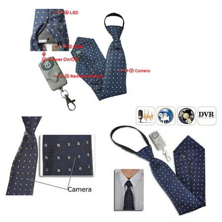 Các bộ phận của Cà vạt Camera
