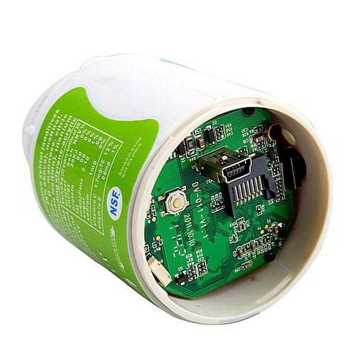 Bên dưới của Camera trong hộp kẹo cao su