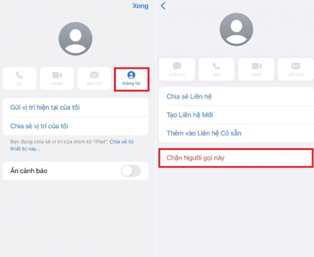 phản ánh tin nhắn, cuộc gọi rác