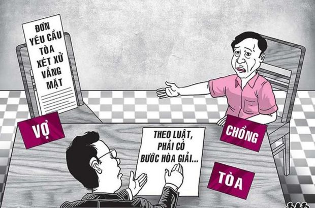 Nguyên đơn khởi kiện ly hôn vắng mặt, Tòa vẫn có thể giải quyết