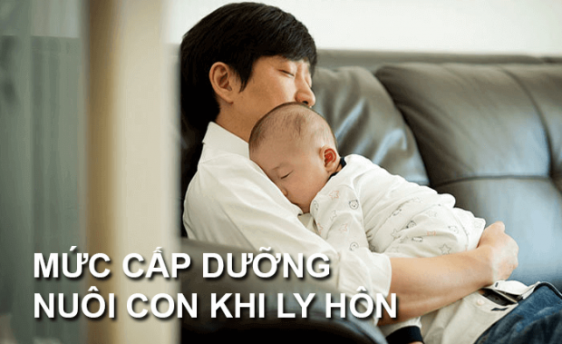 Cấp dưỡng nuôi con theo quy định pháp luật