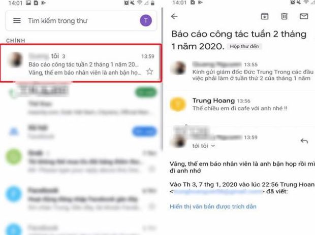 Ngoại tình qua email