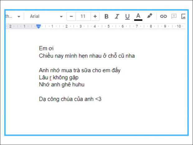 Ngoại tình qua google docs 