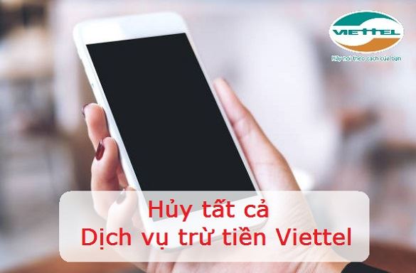 Cách kiểm tra và hủy các dịch vụ của Viettel nhanh chóng qua My Viettel