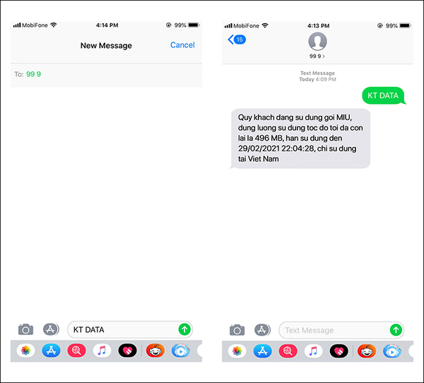 Kiểm tra tài khoản Mobiphone một cách dễ dàng bằng tin nhắn