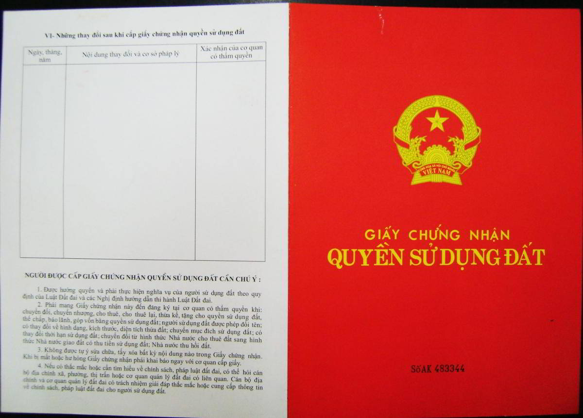 sổ đỏ