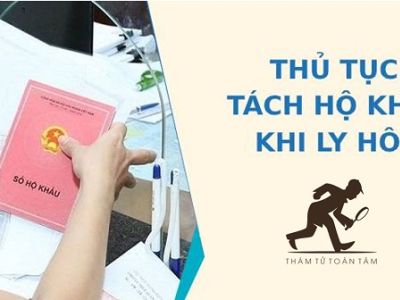 Tách khẩu sau khi ly hôn đơn giản, không cần chủ hộ đồng ý 